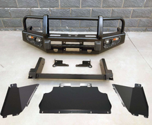 Load image into Gallery viewer, Toyota Prado 120 Series Bull Bar with Lamp &amp; Stone Guard
